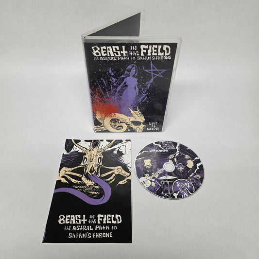 Beast In The Field 'The Astral Path To Satan's Throne' CD/Comic Book
