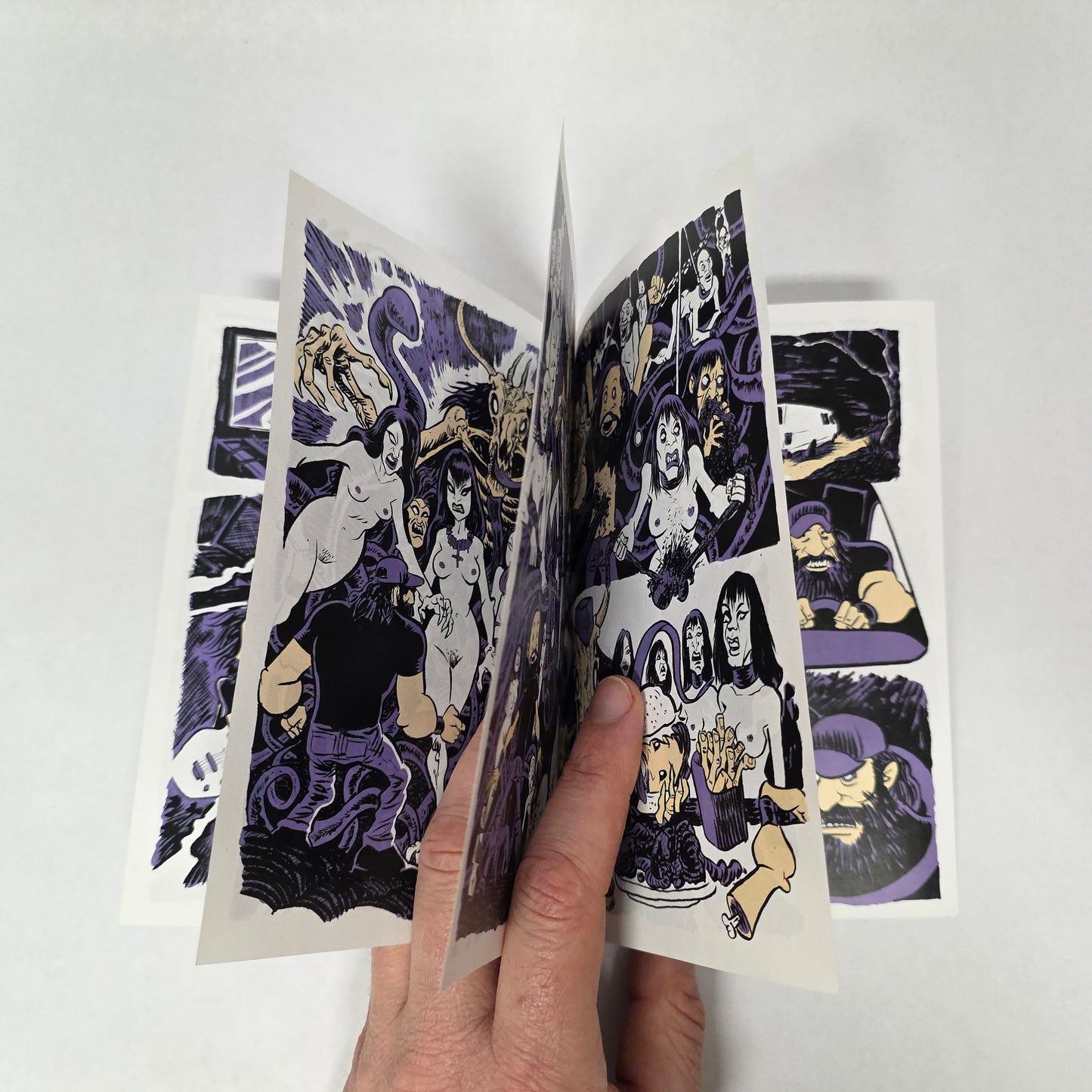 Beast In The Field 'The Astral Path To Satan's Throne' CD/Comic Book