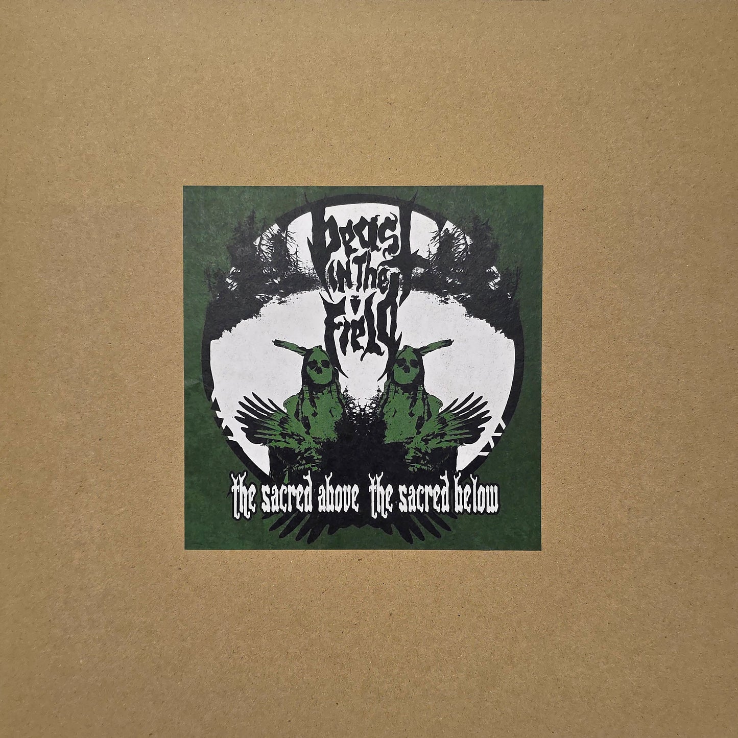 Beast In The Field 'The Sacred Above The Sacred Below' 2xLP TEST PRESSING