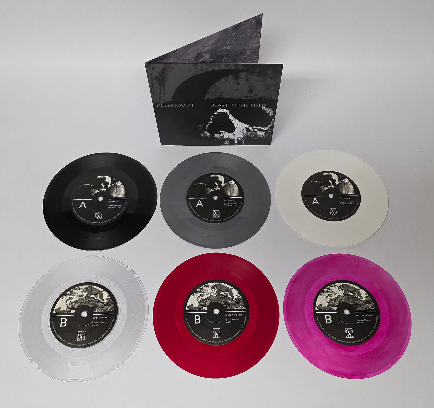 Hellmouth / Beast In The Field 'Split' 7"