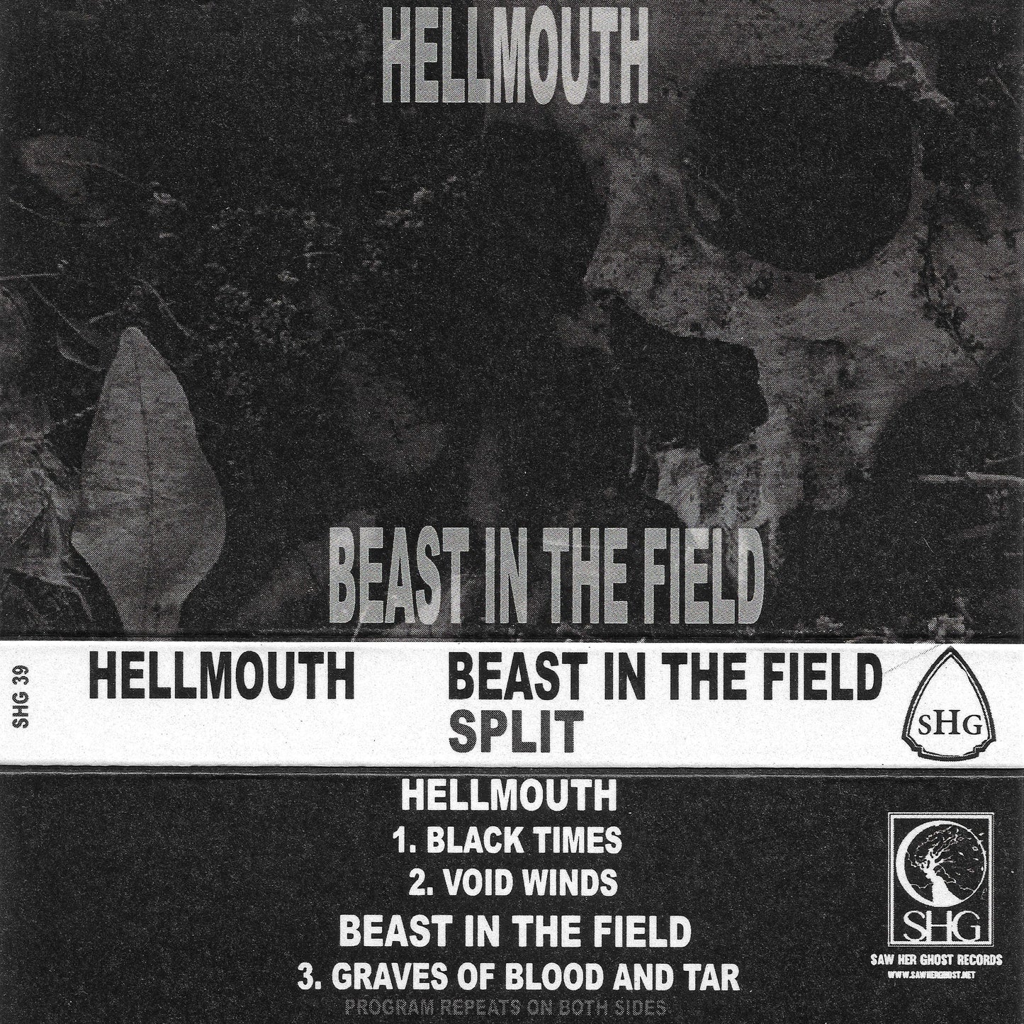 Hellmouth / Beast In The Field 'Split' Cassette